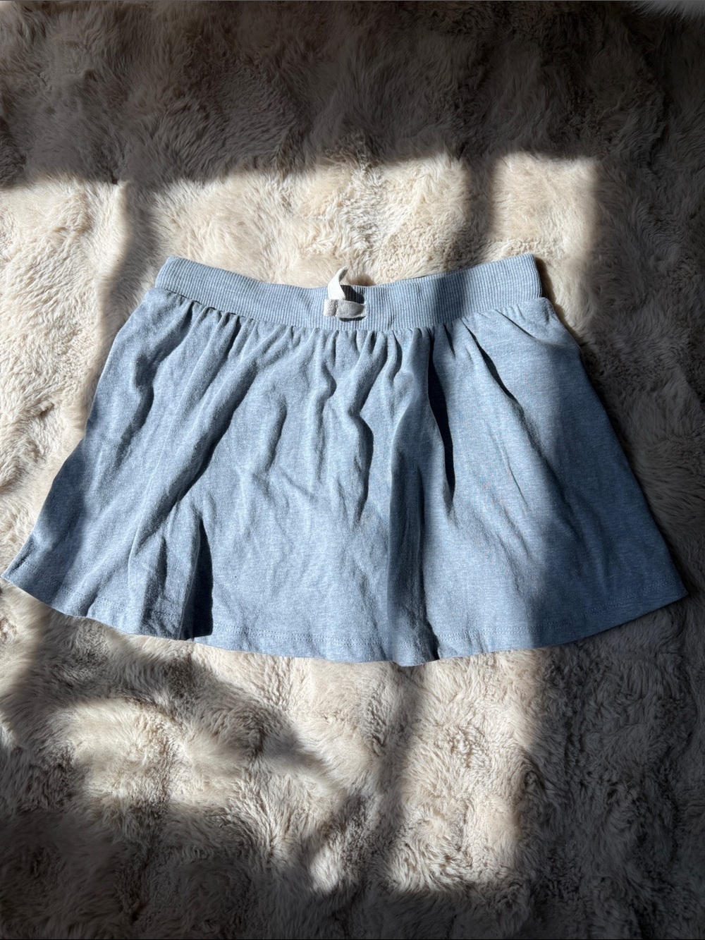 Old Navy Light Gray Casual A-Line Skort
